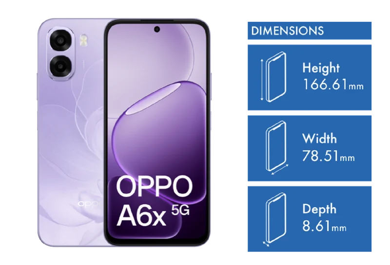 OPPO A6x 5G Violet Purple