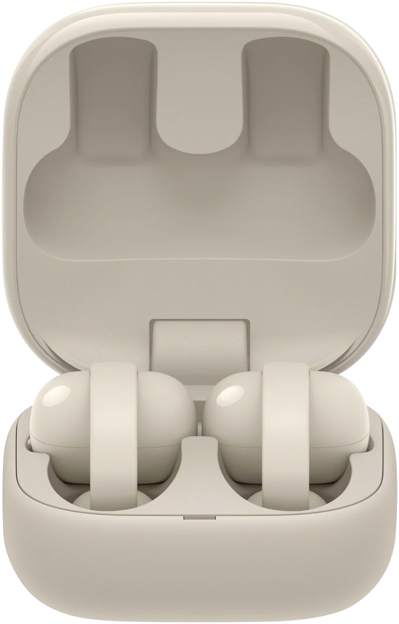 Sony LinkBuds Clip Earbuds - Greige