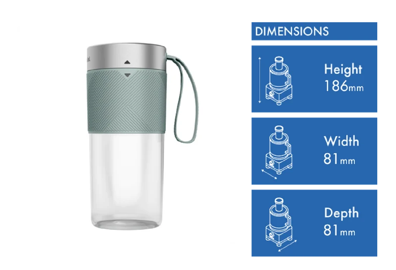 Tefal Lightmix Portable Blender Green
