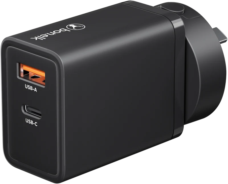 Bonelk 65W PD USB-C+ USB-A Worldwide Travel Charger