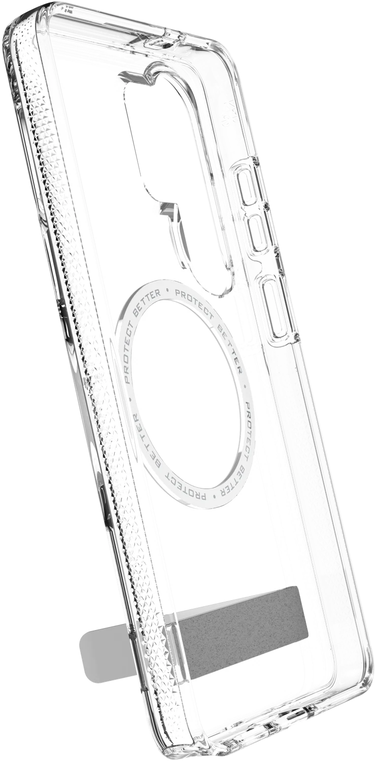 ZAGG Samsung Galaxy S26 Ultra Crystal Palace Snap Kickstand Case Clear