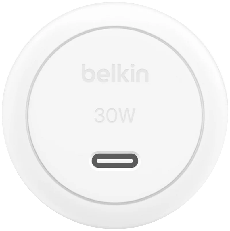 Belkin BoostCharge Compact USB-C Wall Charger 30W + USB-C to USB-C Cable