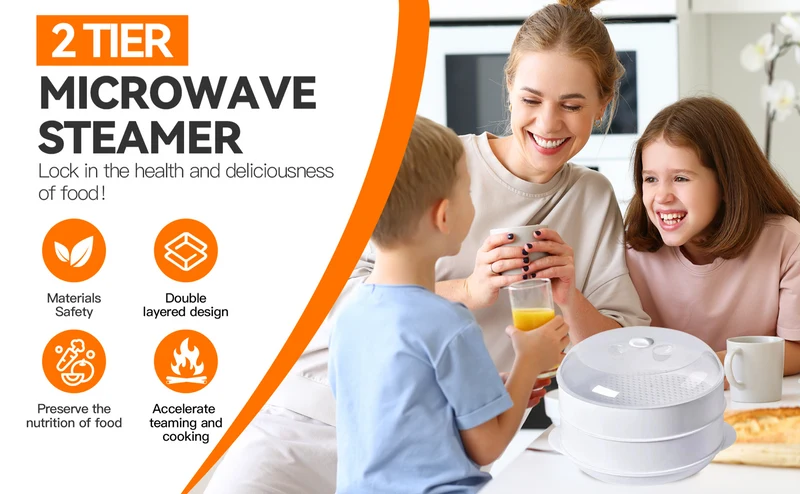 Cook Easy Microwave Steamer