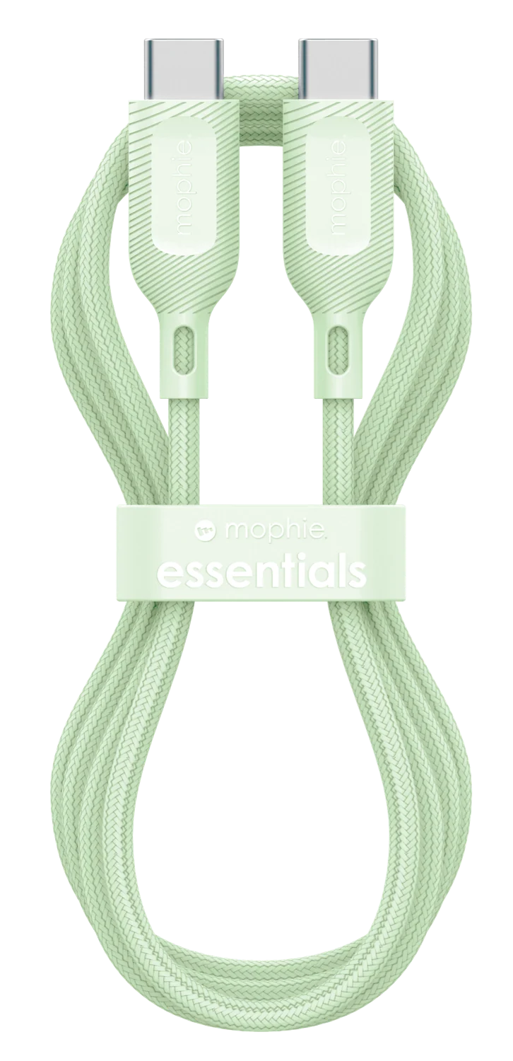 Mophie Essential USB-C-C Cable (60W) Braided 2M Green