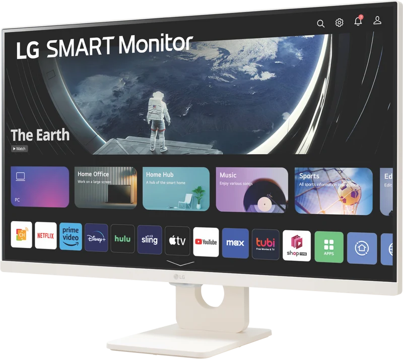 LG 27" Full HD IPS Smart Monitor with webOS