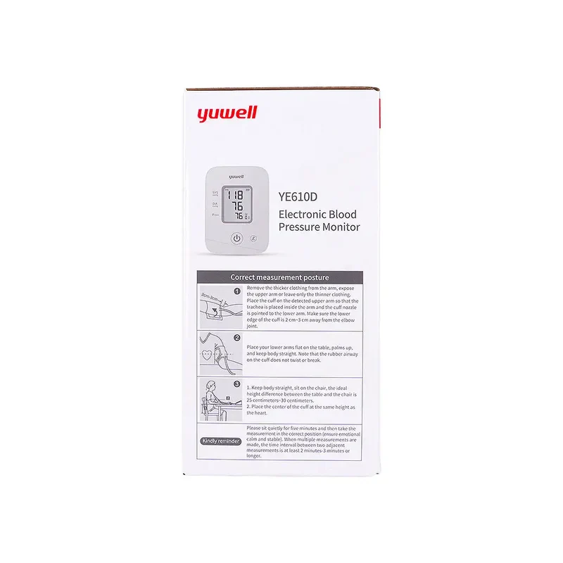 Yuwell Upper Arm BP Monitor-YE610D