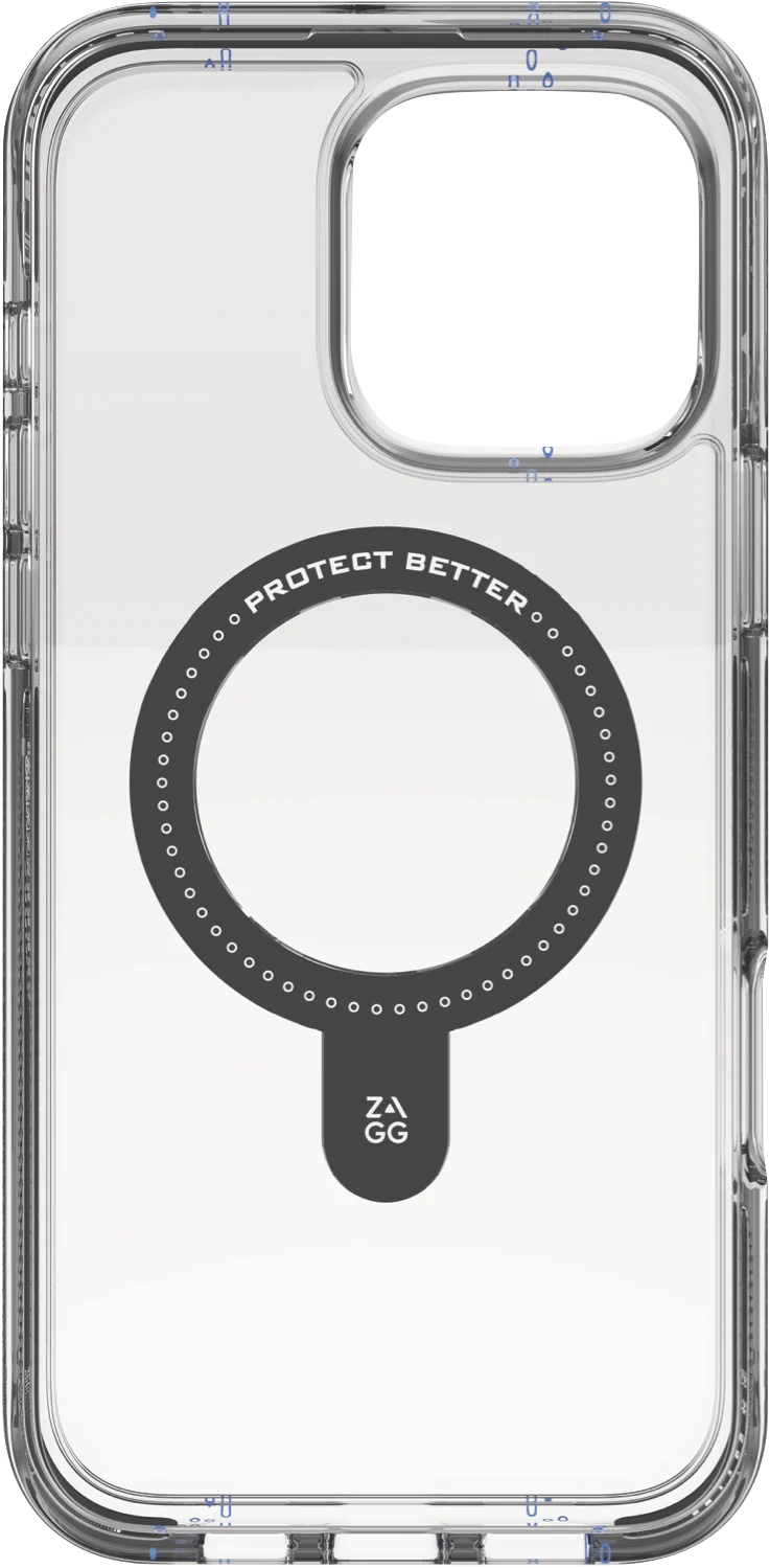 ZAGG Santa Cruz Ring Stand case iPhone 16 Pro - Black