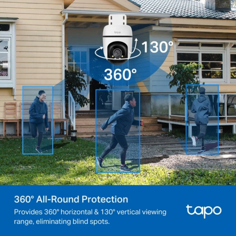 TP-LINK 2K Outdoor Pan/Tilt Security Wi-Fi Camera (2-pack)