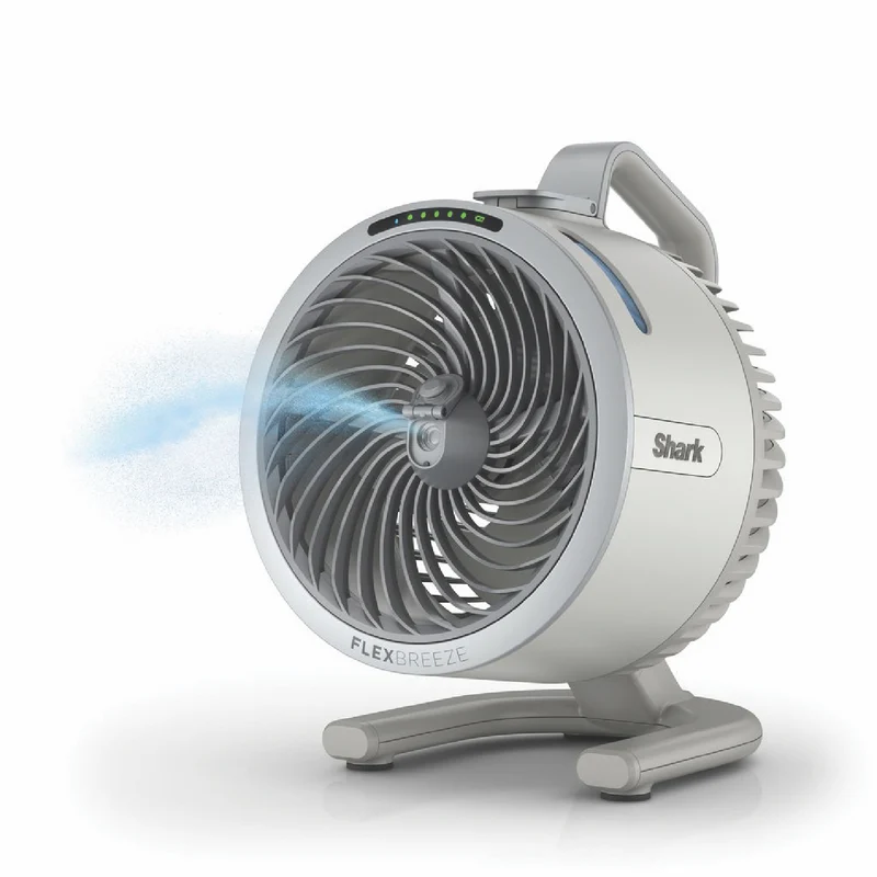 Shark FlexBreeze HydroGo Misting Portable Fan (Dove)