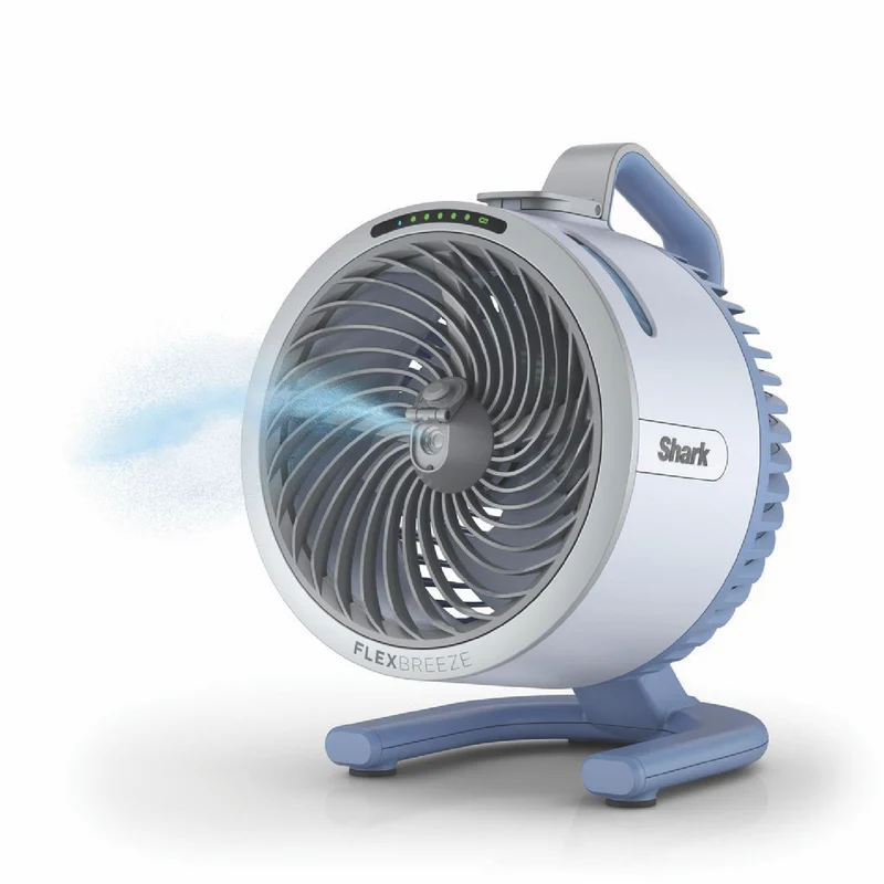 Shark FlexBreeze HydroGo Misting Portable Fan (Glacier)
