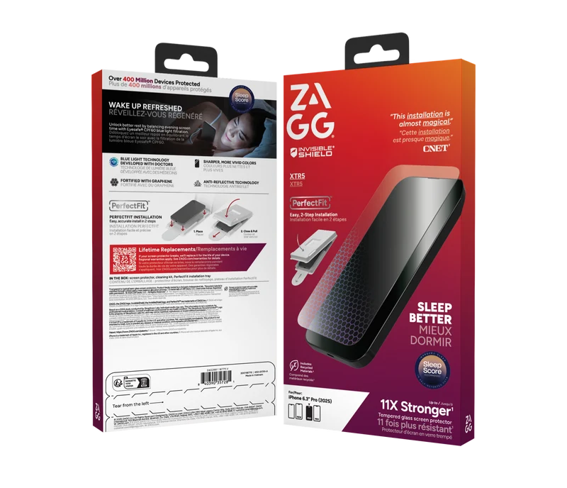 ZAGG InvisibleShield iPhone 17 Pro Glass XTR5