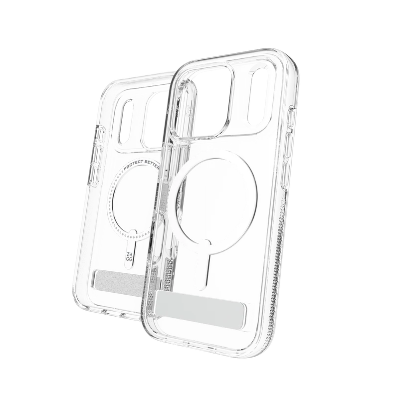 ZAGG Crystal Palace iPhone 17 Pro Snap Kickstand Case