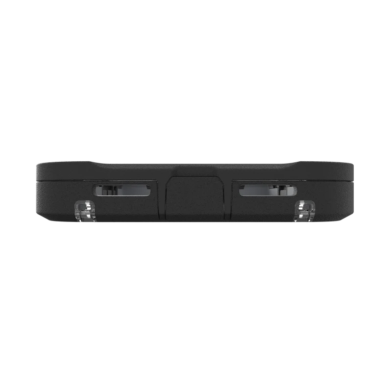 ZAGG iPhone 17 Pro Rainier Snap Kickstand + Camera Control Button Case Black