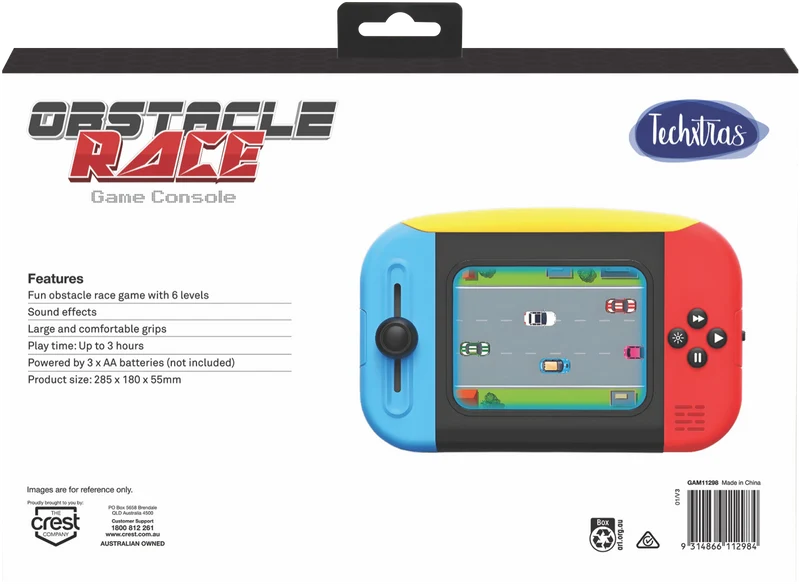 Techxtras Handheld RaceCar 3 Game