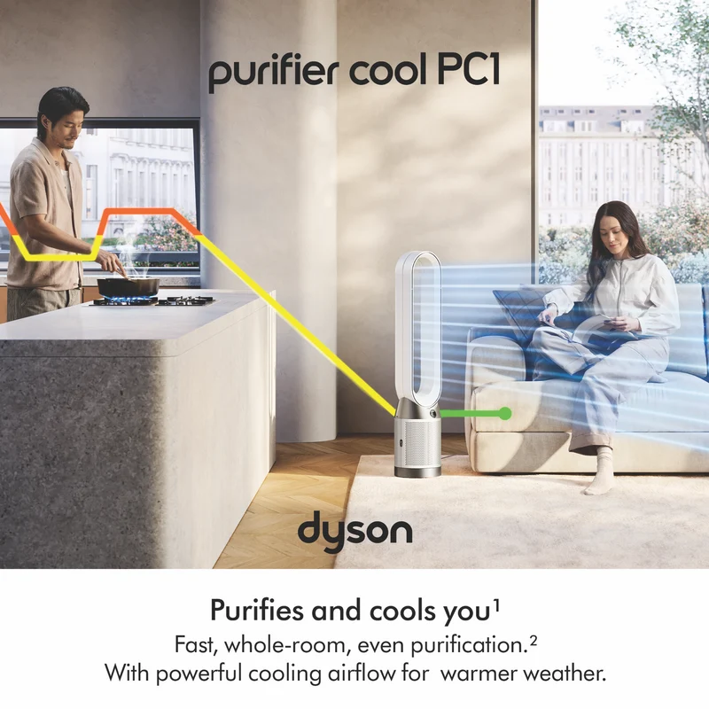 Dyson TP11 Purifier Cool - White