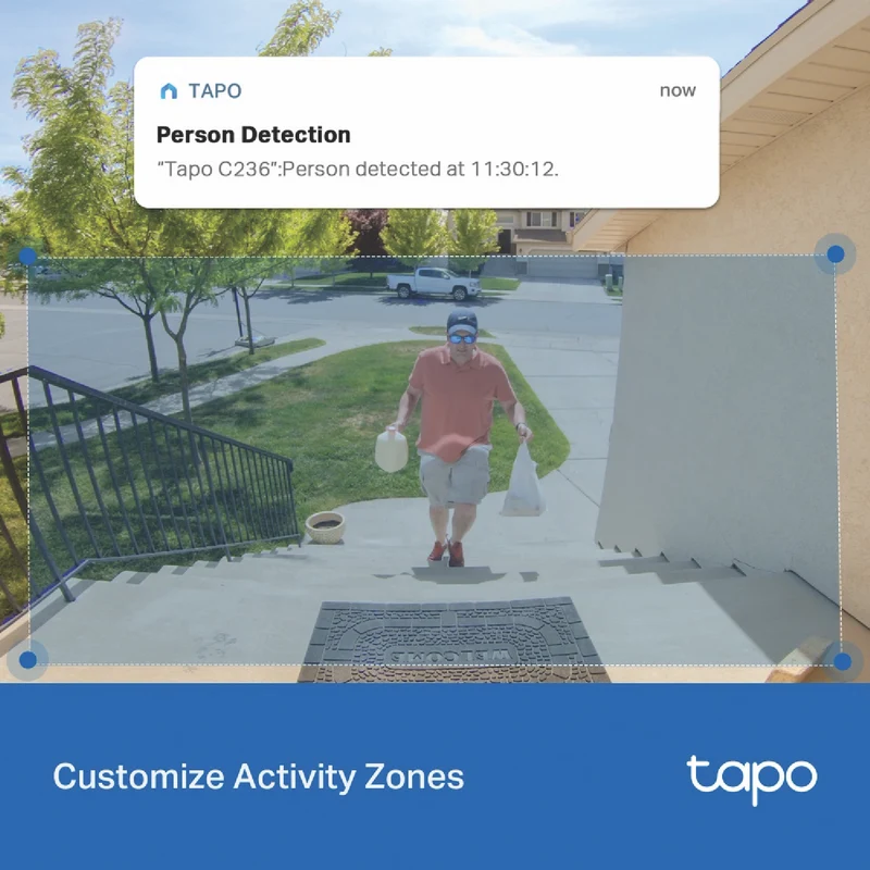 TP-LINK 3K Indoor/Outdoor Pan & Tilt Home Security Camera