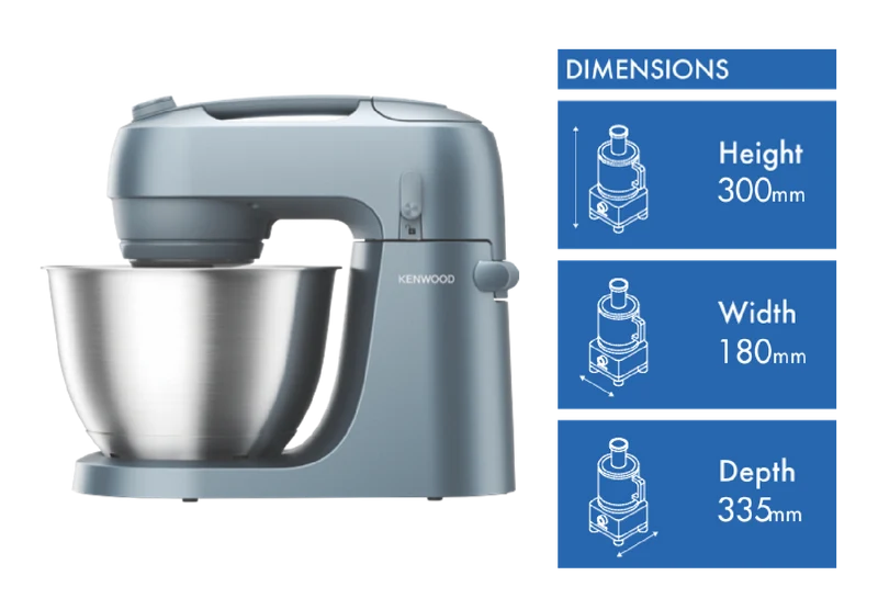 Kenwood Go Stand Mixer Storm Blue