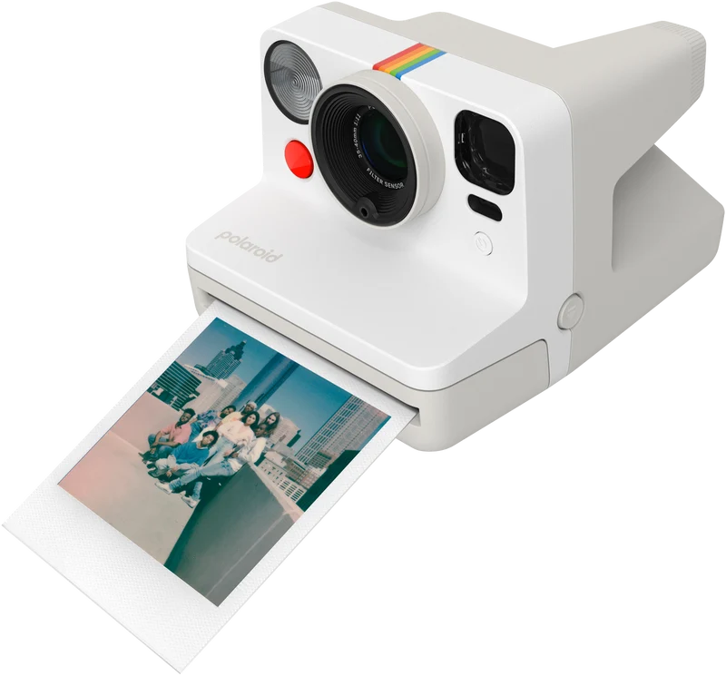 Polaroid Now Generation 3 Camera - Pebble White