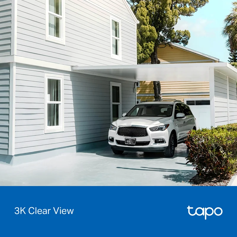 TP-LINK 3K Solar-Powered Pan/Tilt Security Camera Kit