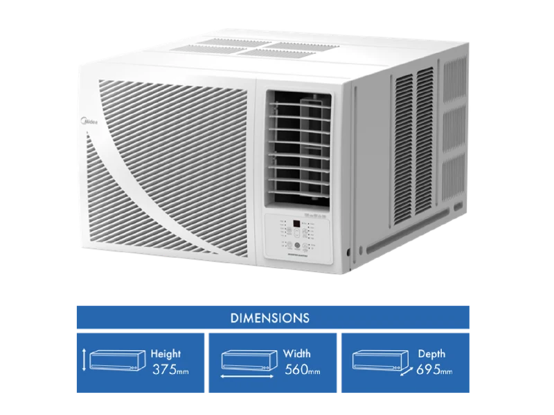 Midea 3.6KW Reverse Cycle Box Air Conditioner Inverter