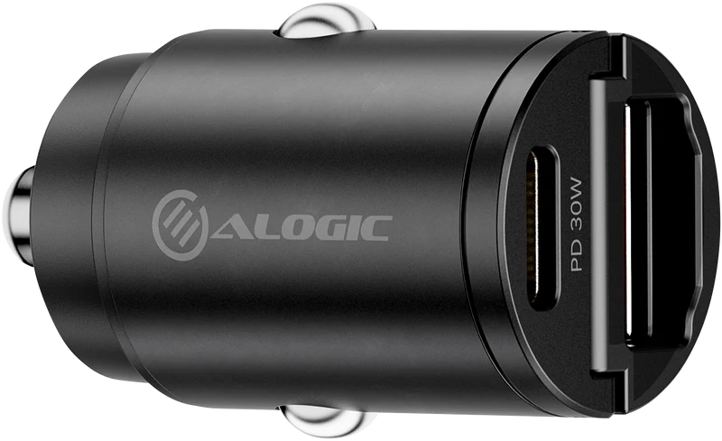 Alogic Rapid Power 30W USB-C & USB-A Port Car Charger
