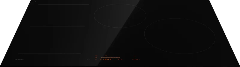 ASKO Series 5, 80cm 4 Zone Induction Cooktop, Black
