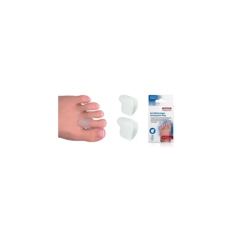 PediBAEHR Gel Corns Protective Ring Pad Small 2 Pcs