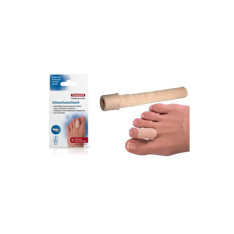 PediBAEHR Toe Protection Ring With Polymer Gel Large 2 Pcs