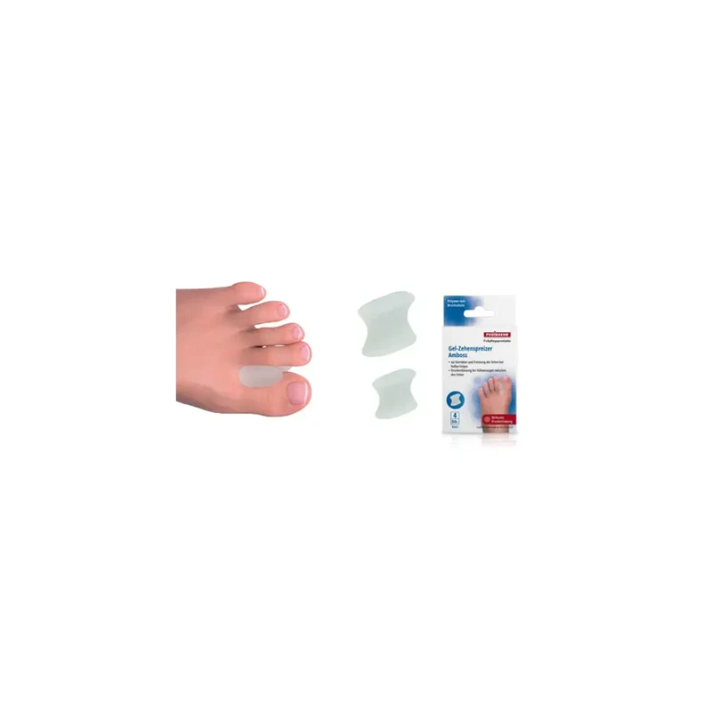PediBAEHR Gel Toe Spreader Anvil Medium 4 Pcs