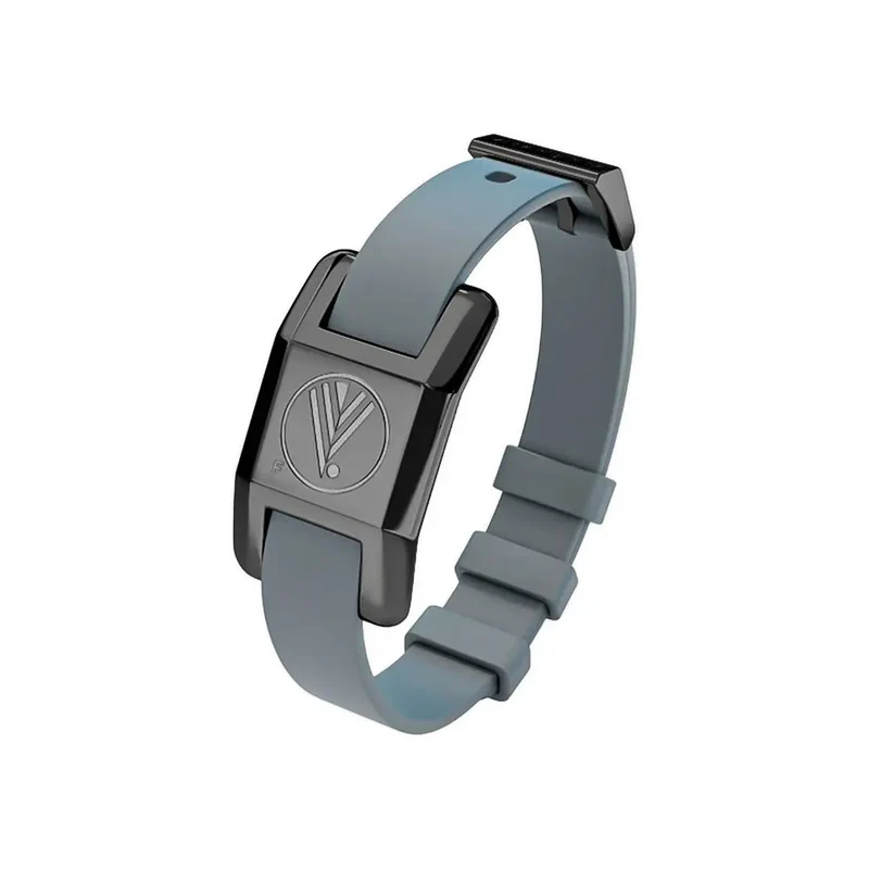 Visponder Black with Gray Silicon Strap - Sport