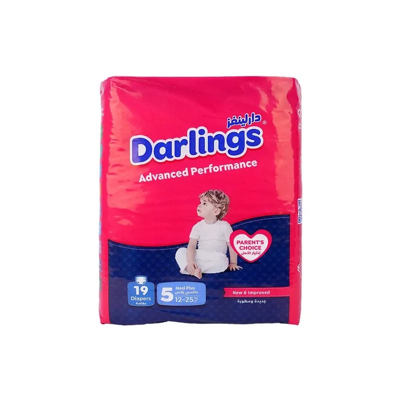Darlings Advanced No.5 Baby Diaper 19Pcs (12-25Kg)