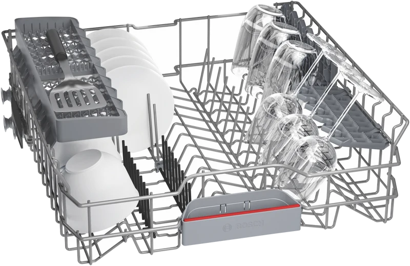 Bosch Series 4 60cm Semi-Integrated Dishwasher Stainless Steel Panel