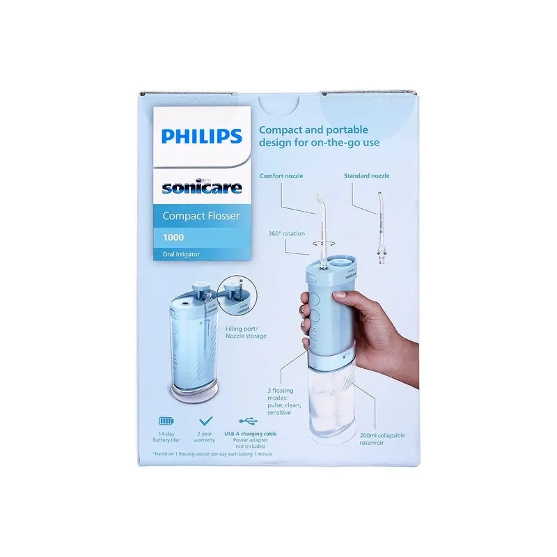 Philips Sonicare Compact Flosser 1000 Blue-HX3333/24
