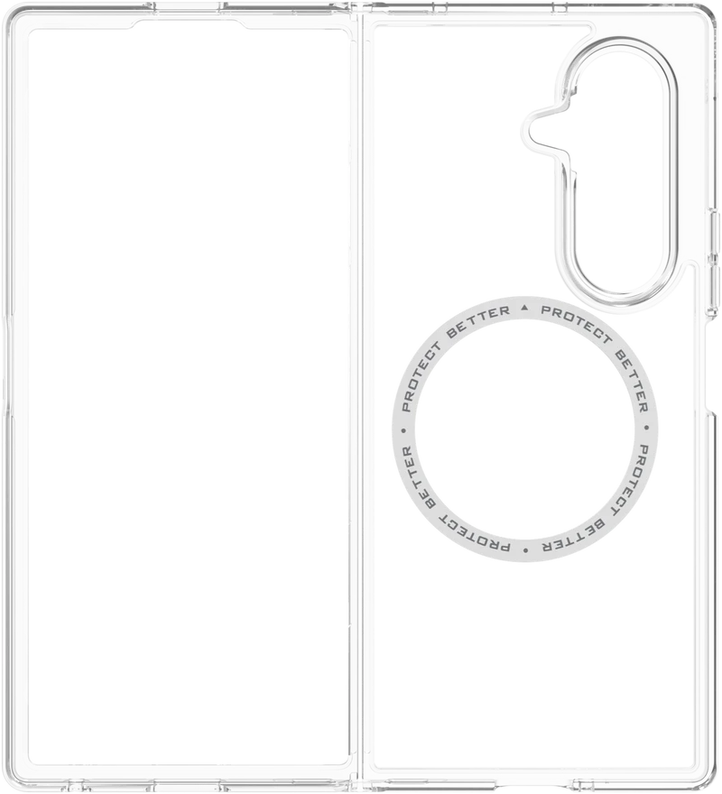 ZAGG Samsung Z Fold7 Bridgetown Snap Case Clear