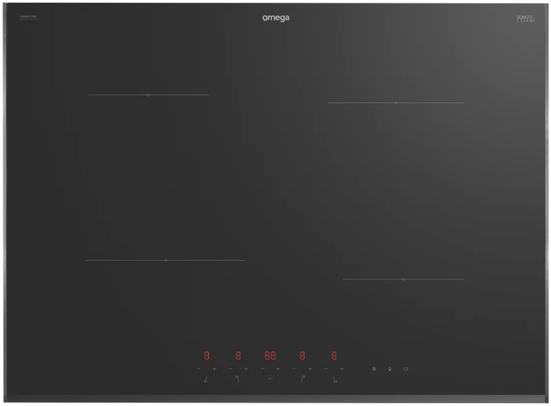 Omega 70cm Induction Cooktop, 10 Amp Power Phasing