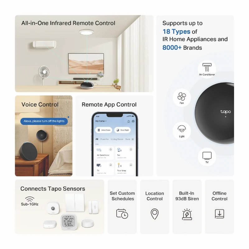 TP-LINK Tapo Smart IR & IoT Hub