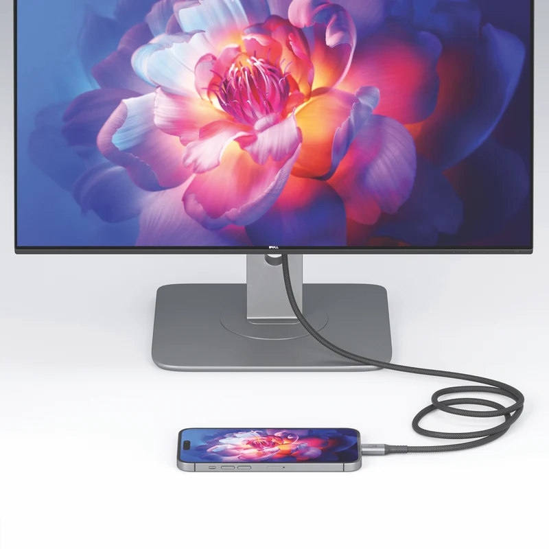 Bonelk USB-C to Display Port Long-Life Cable 1.5m (Black)