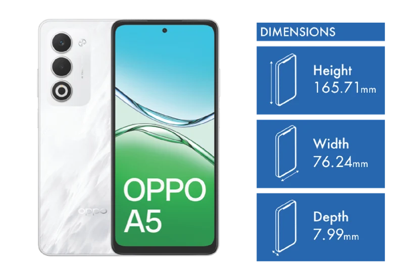 OPPO A5 128GB Mist White