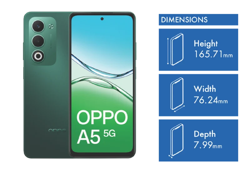 OPPO A5 5G 128GB Aurora Green