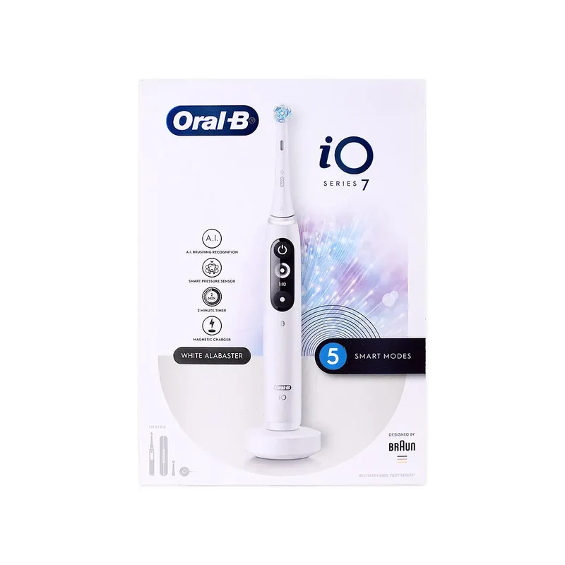 Oral-B iO Series 7 Rechargeable Toothbrush-White