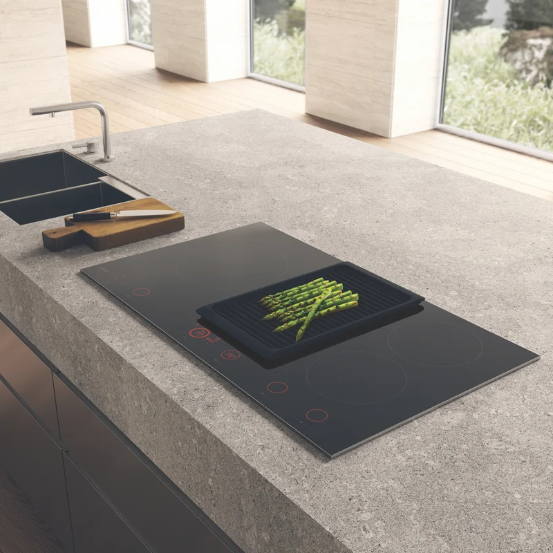 ASKO 90cm 5 Zone Celsius Induction Cooktop - Black