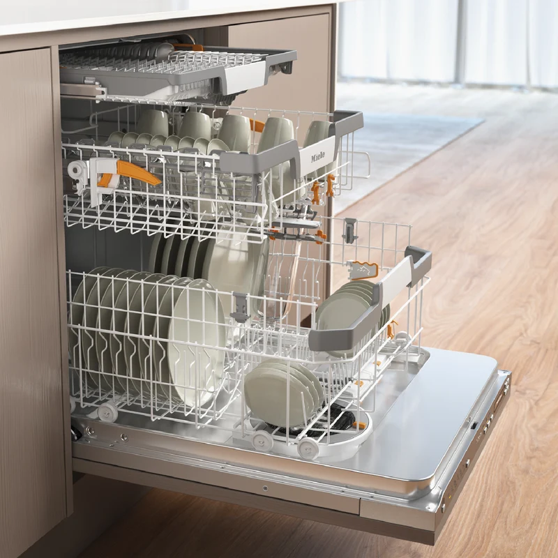 Miele 60cm XXL Fully Integrated Dishwasher with AutoOpen Drying and Automatic Dispensing PowerDisk