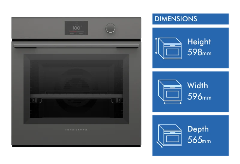 Fisher & Paykel 60cm Series 9 Minimal Pyrolytic Oven