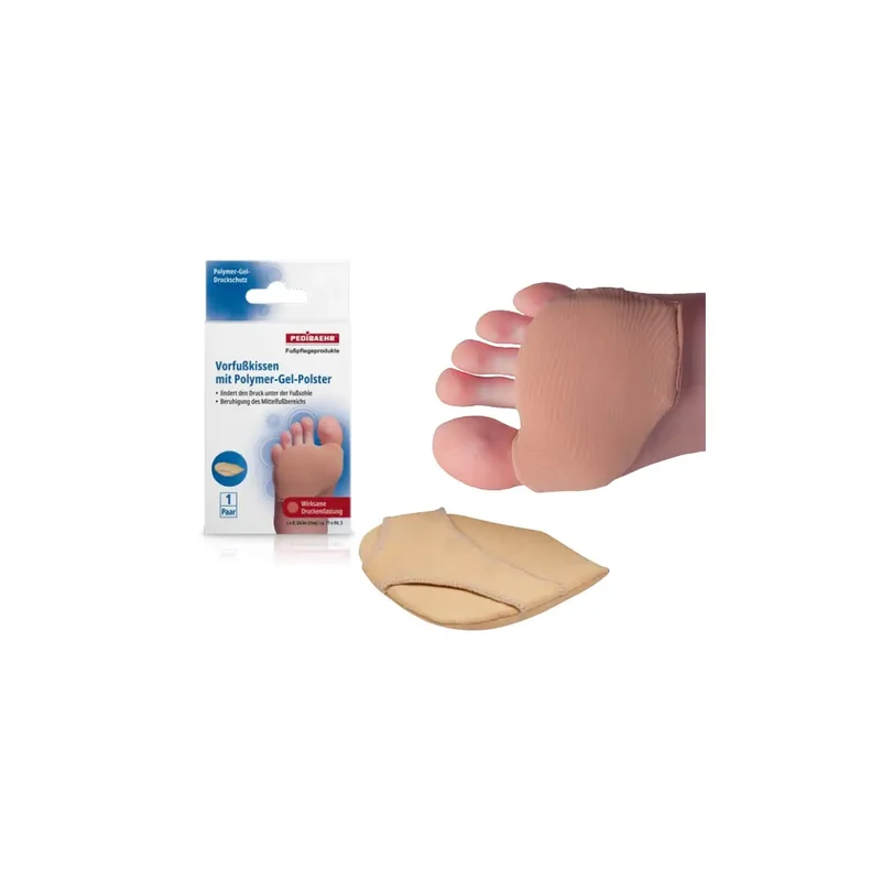 PediBAEHR Forefoot Cushion With Polymer Gel Pads free size 2