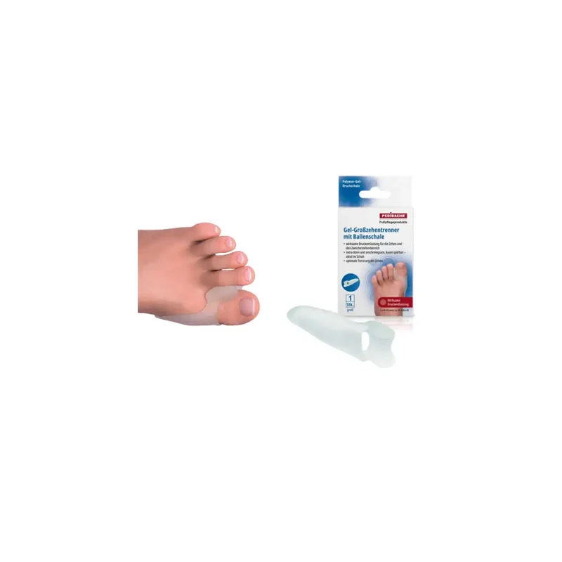 PediBAEHR Gel Big Toe Separator With Bale Protection free si