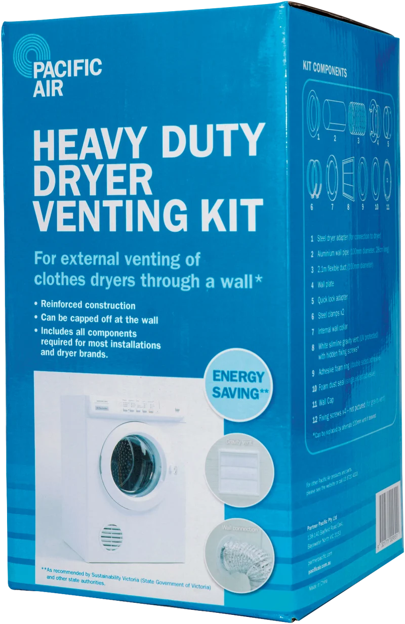 Pacifica Dryer Venting Kit