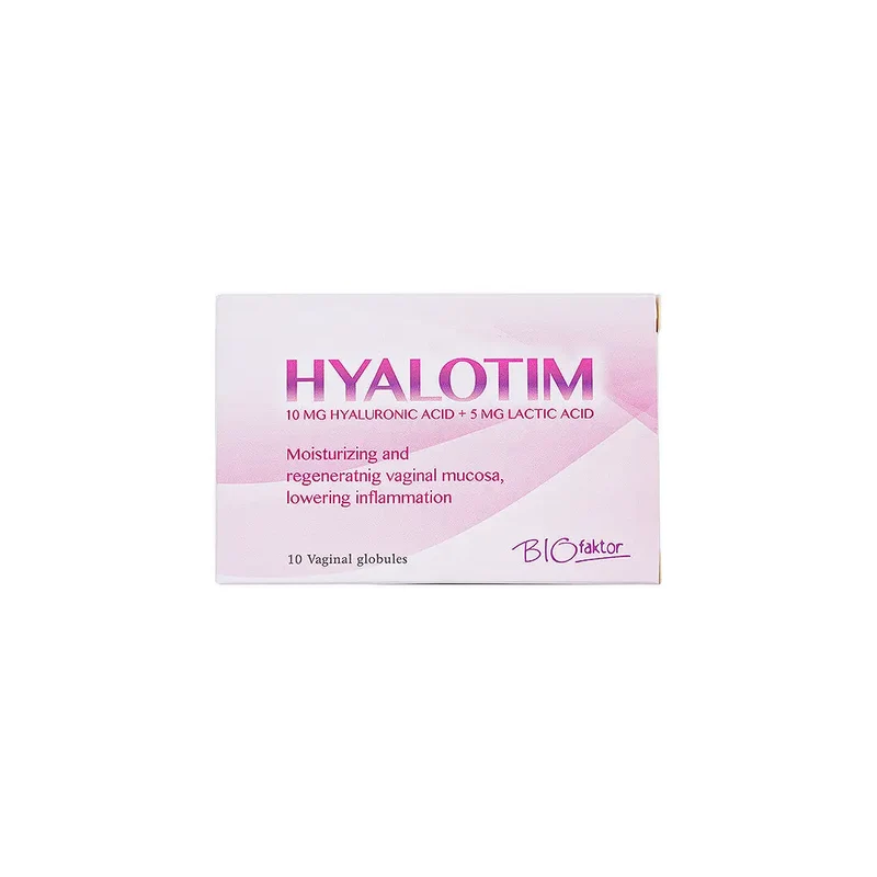 Biofaktor Hyalotim 10mg Hyal Acid+5mg Lactic Acid 10 Vaginal