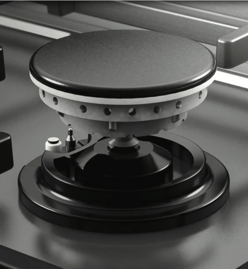 ASKO 60cm 4 Burner Gas Cooktop - Stainless Steel