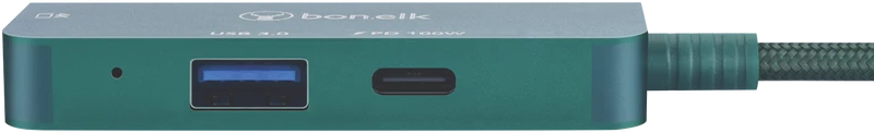 Bonelk Long-Life 3in1 Multiport Hub (Green)