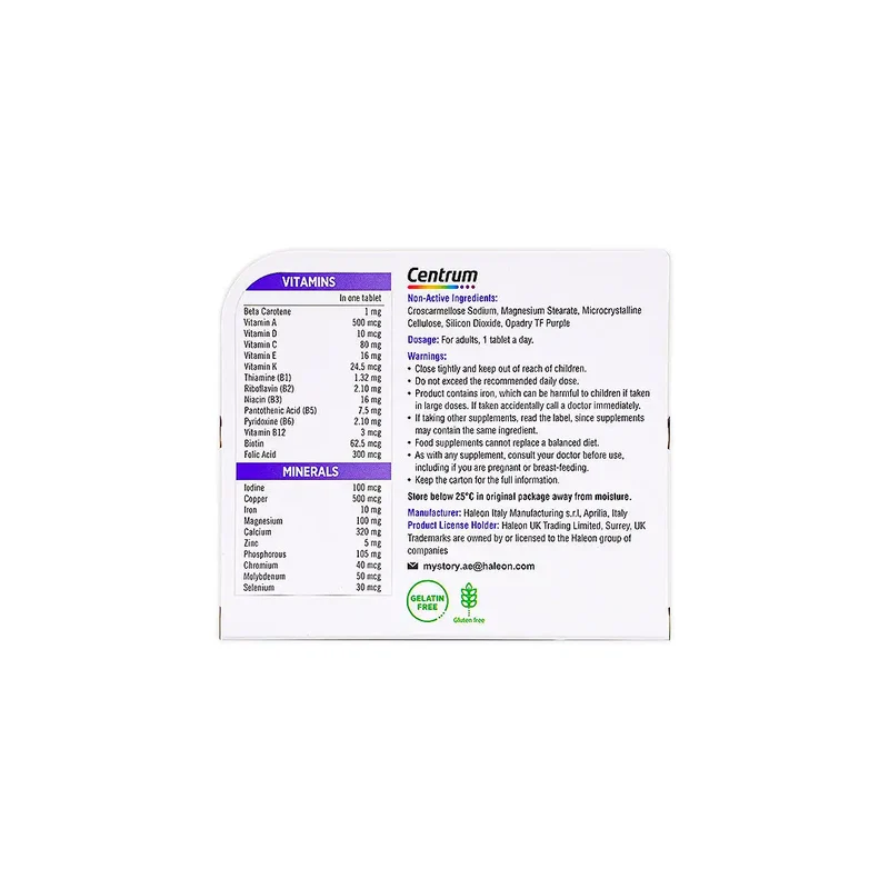 Centrum Women A-Z 100 Tablets